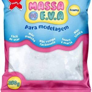 MASSA DE E V A - CORES DIVERSAS