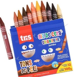 GIZ CERA TONS DE PELE 12 CORES